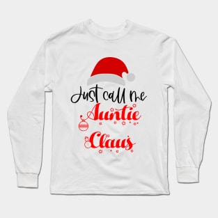 Auntie Claus Long Sleeve T-Shirt